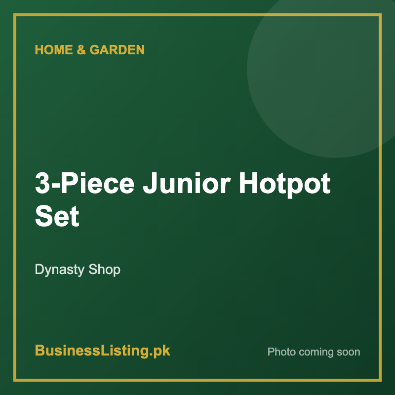 3-Piece Junior Hotpot Set – Dynasty Shop, Karachi