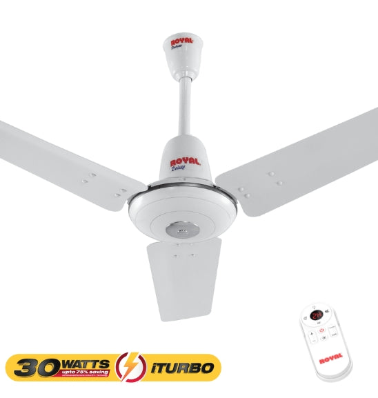 Deluxe - iTurbo 30 Watts Ceiling Fan – Royal Fans, Gujrat