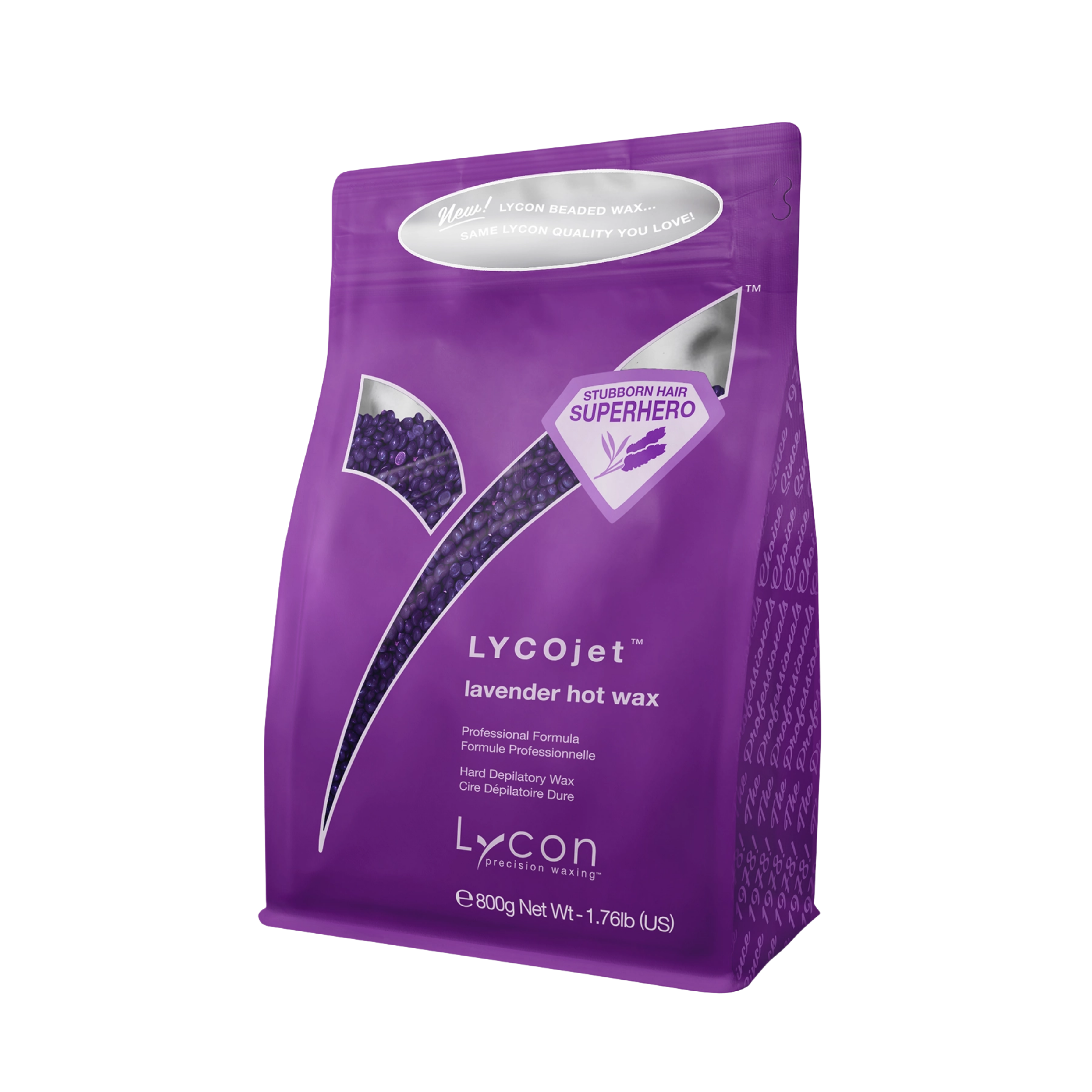 LYCOjet Lavender Hot Wax Beads – Lycon Waxing Pakistan, Lahore