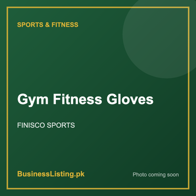 Gym Fitness Gloves by FINISCO SPORTS, Sialkot Pakistan