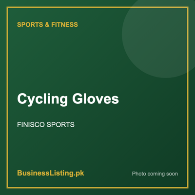 Cycling Gloves by FINISCO SPORTS, Sialkot Pakistan