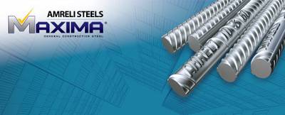 Amreli Maxima Steel Rebars by Amreli Steels Limited, Karachi Pakistan